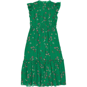 WYSE  London Green Miah Floral Dress
