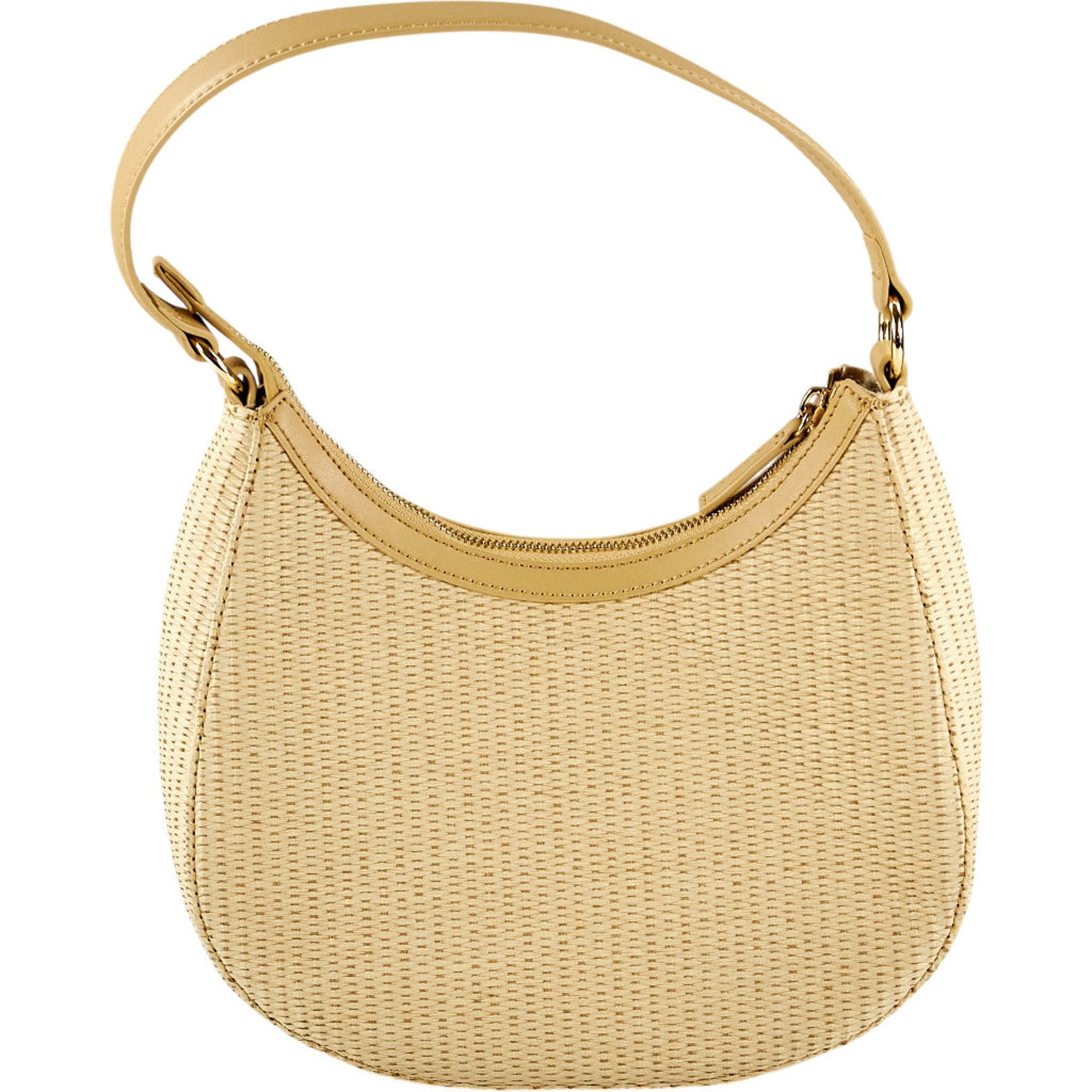 Tommy Hilfiger Beige Woven Handbag