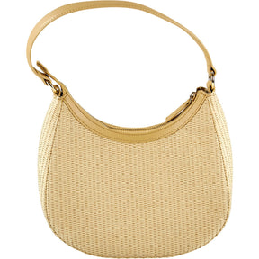 Tommy Hilfiger Beige Woven Handbag