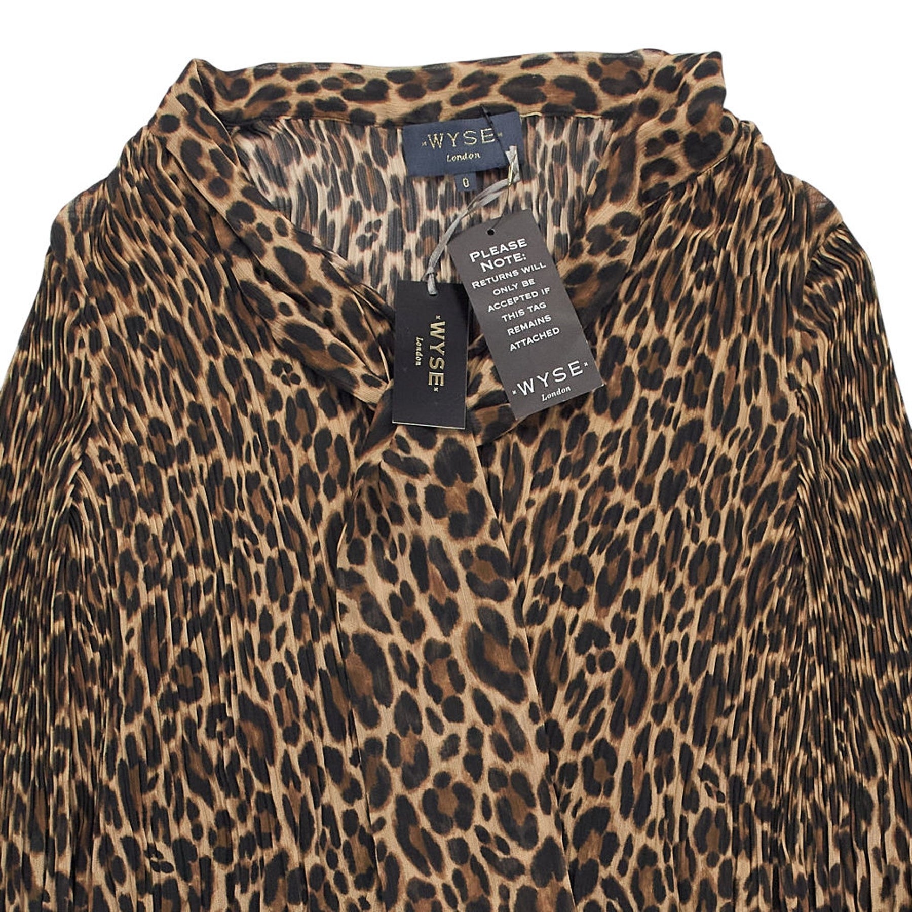 Wyse London Leopard Estelle Blouse