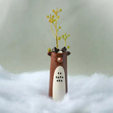 Reindeer Bud Vase