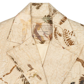 By Walid Beige Floral Jacket