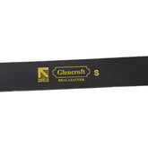 Glencroft Black Real Leather Belt