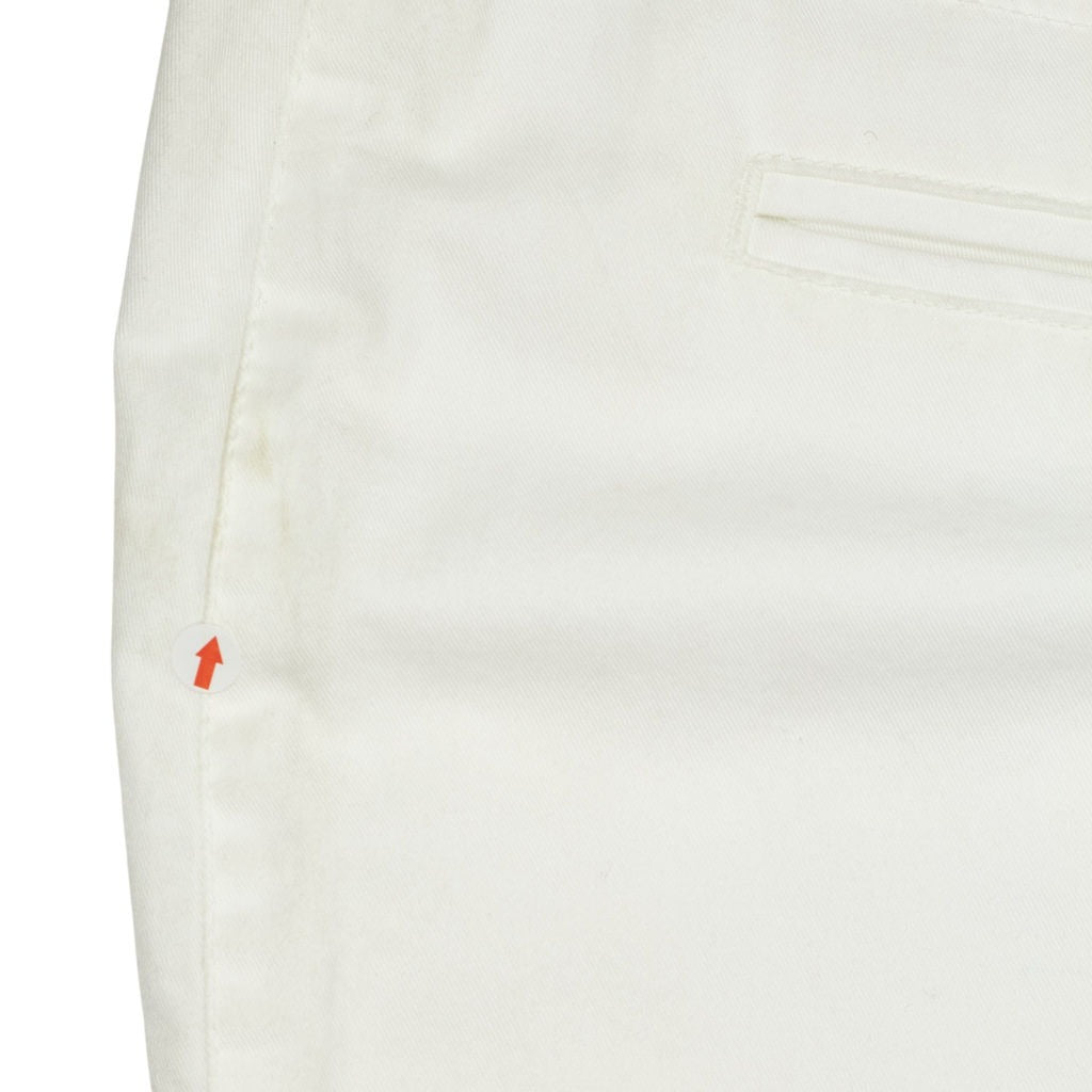 Cordings White Cotton Skirt