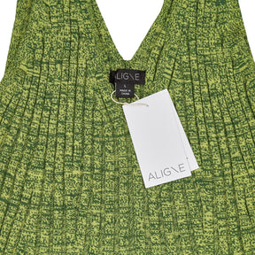 Aligne Green Sleeveless Maxi Dress