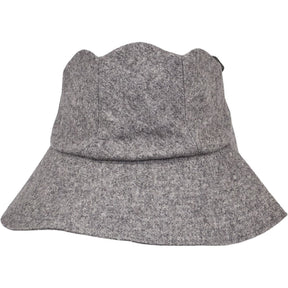 YMC Grey Wool Visor Hat