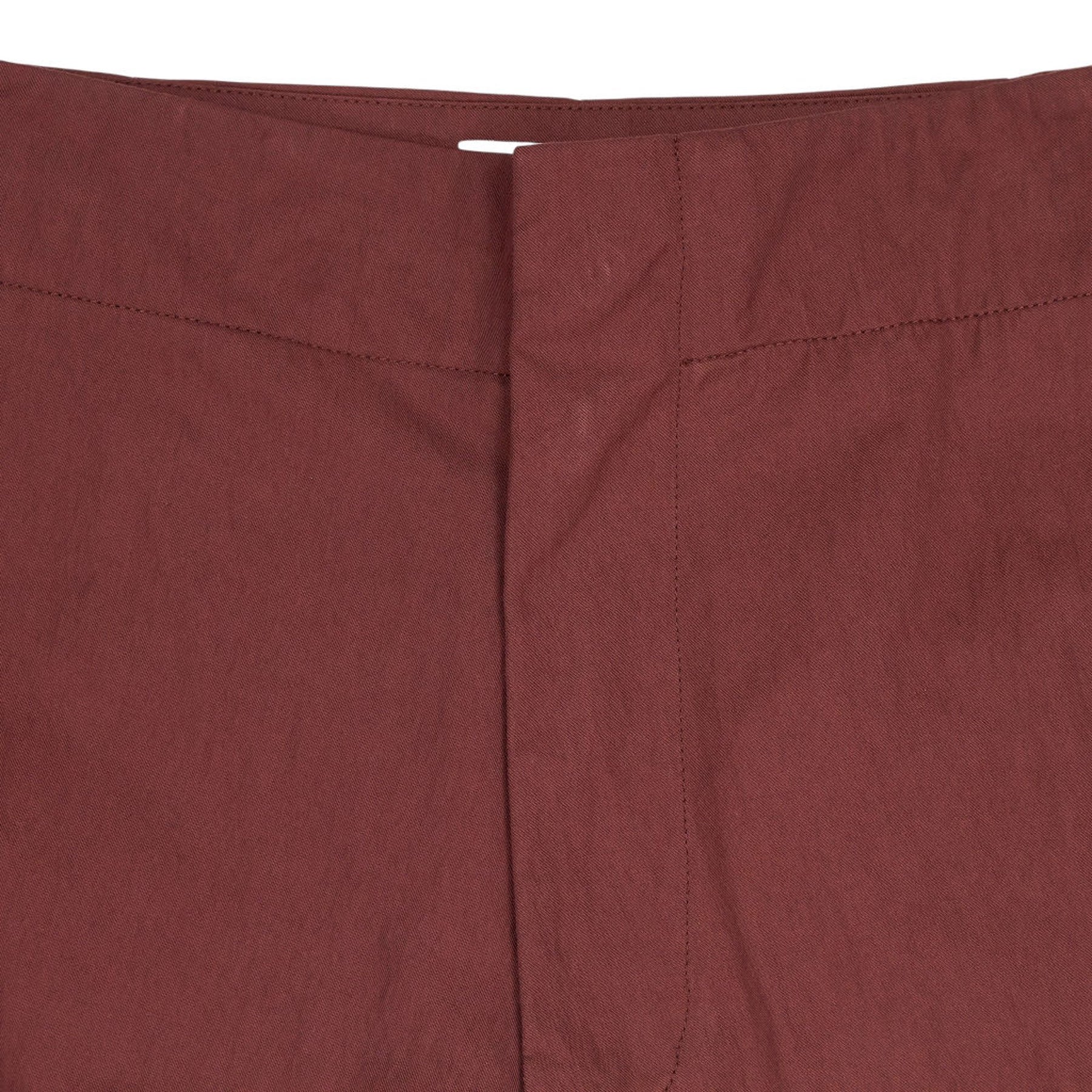 Studio Nicholson Chestnut Zip Detail Trousers