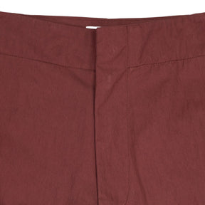 Studio Nicholson Chestnut Zip Detail Trousers