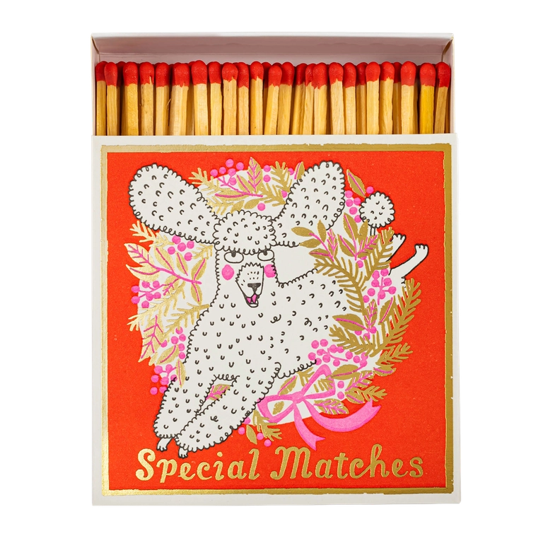 Archivist Christmas Square Luxury Matches
