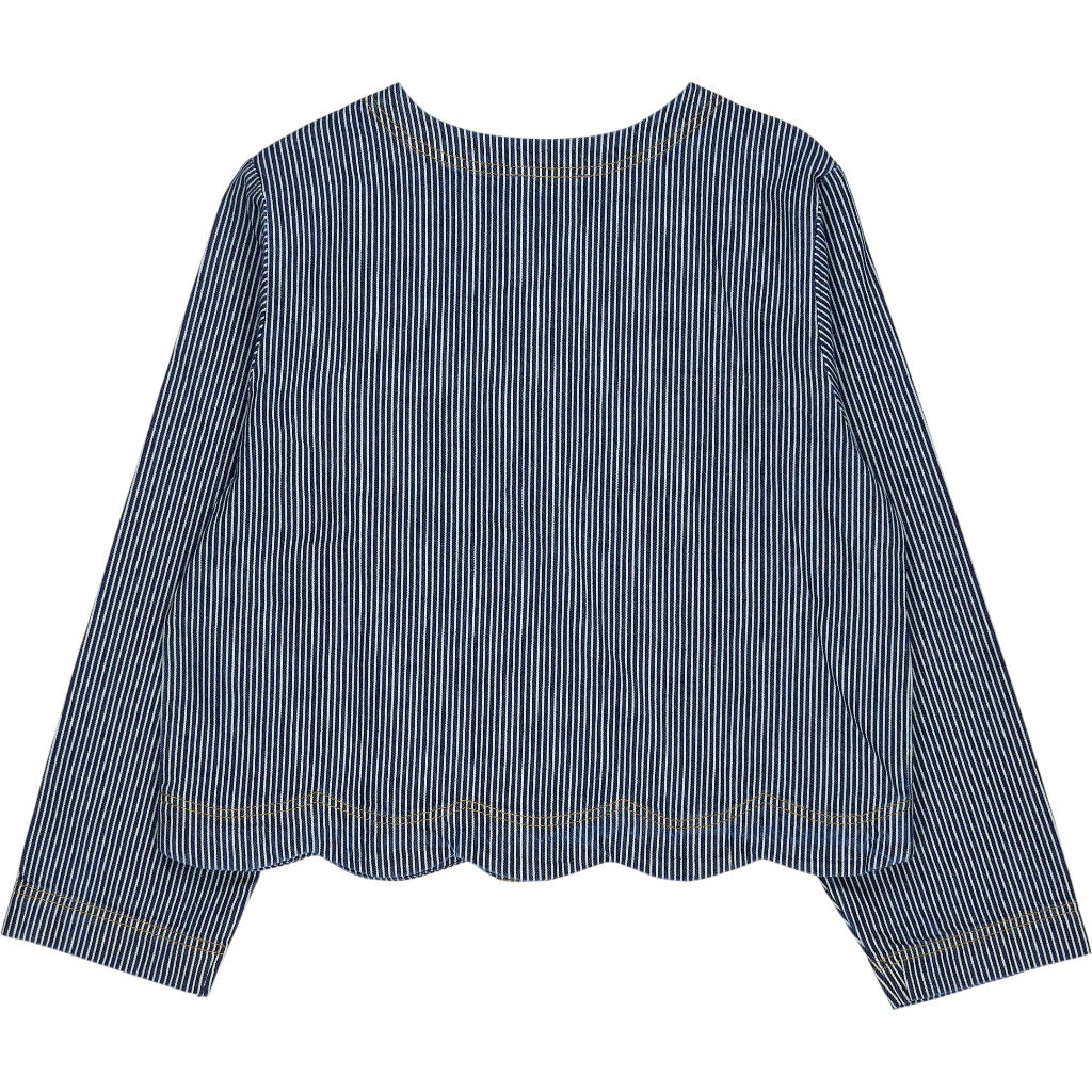 Bonté Ticking Blue Stripe Marie Jacket