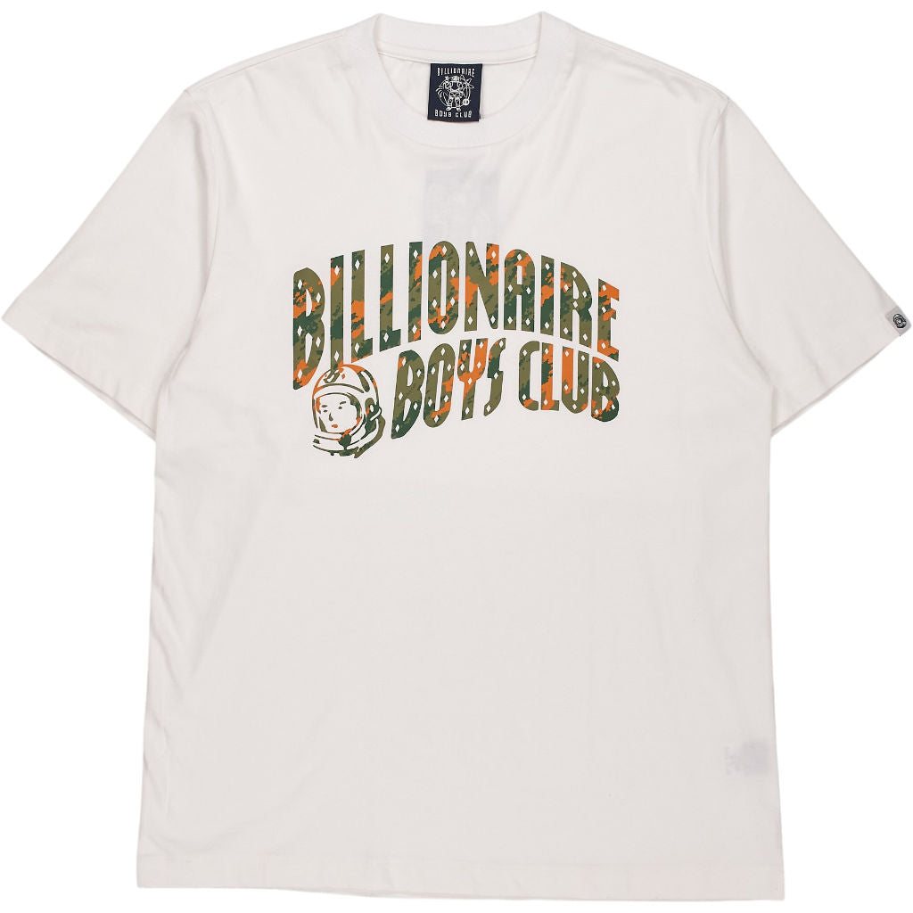 Billionaire Boys Club White Camo Logo T-Shirt