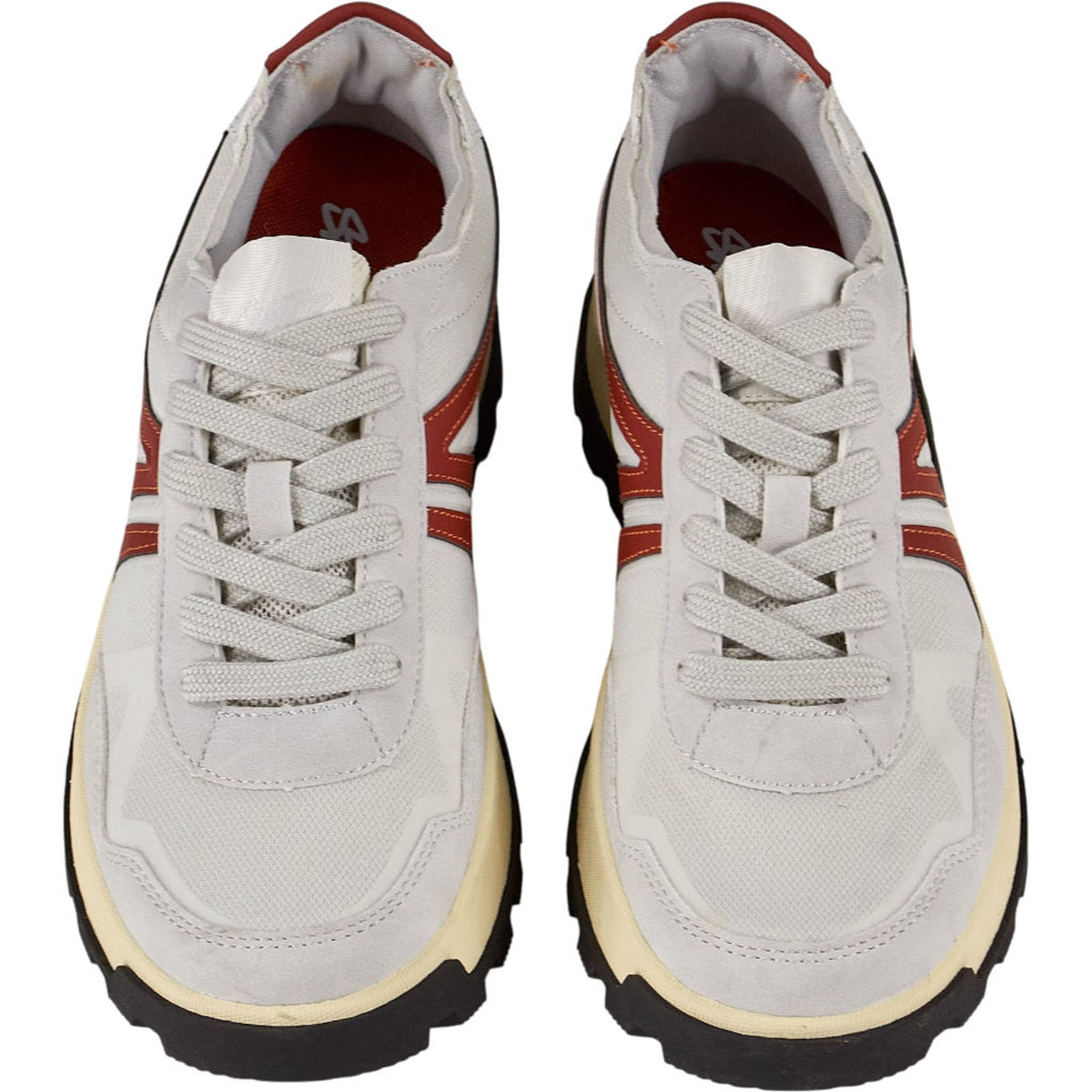 Pull & Bear White Red Sneakers