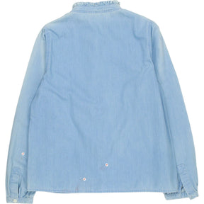Hush Blue Denim Shirt UK 10