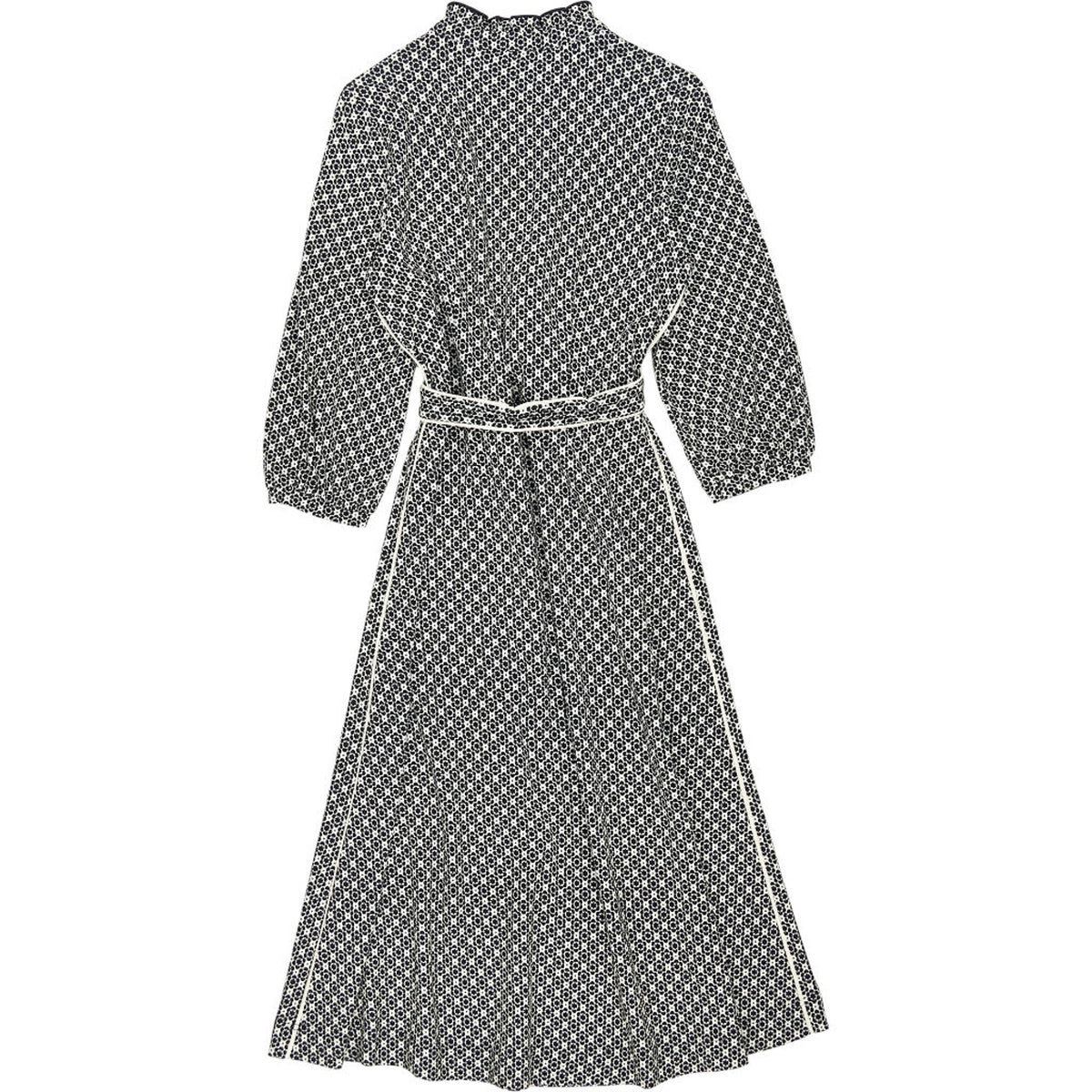 WYSE London Black Patterned Dress
