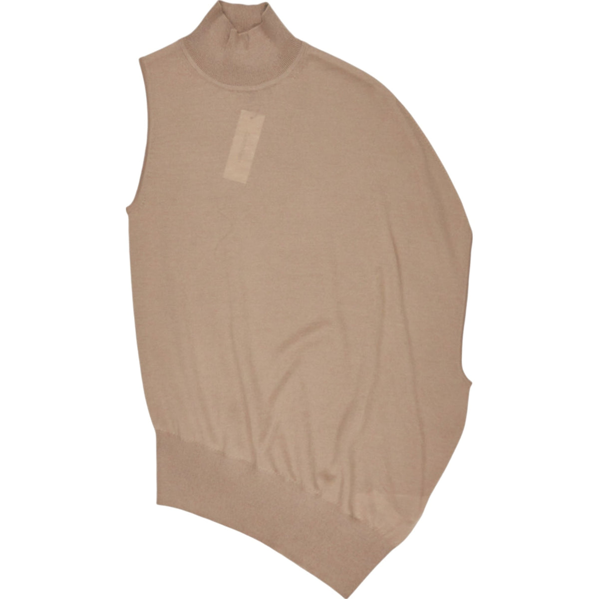 Calvin Klein Beige Asymmetric Jumper