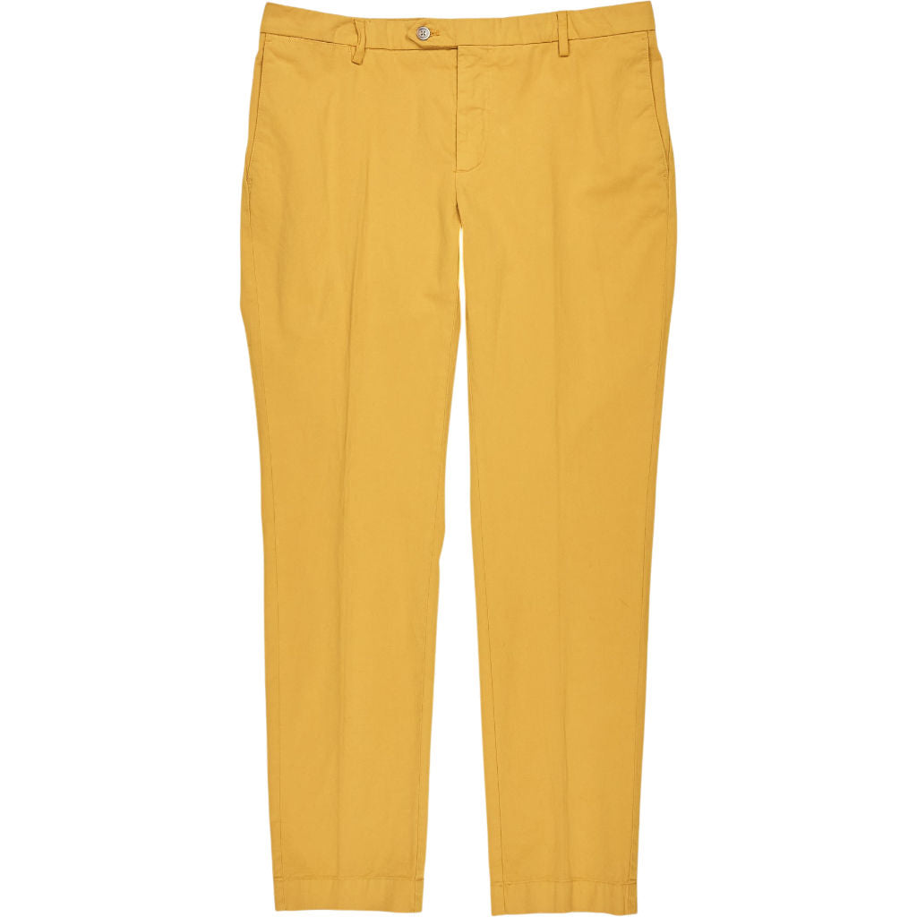 Hackett Yellow Kensington Slim Chinos