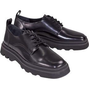 Hush Black Laurie Lace-Up Shoes