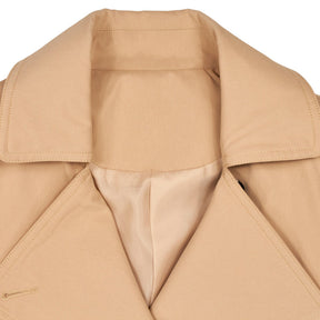 OMNES Beige Polyester Trench Coat