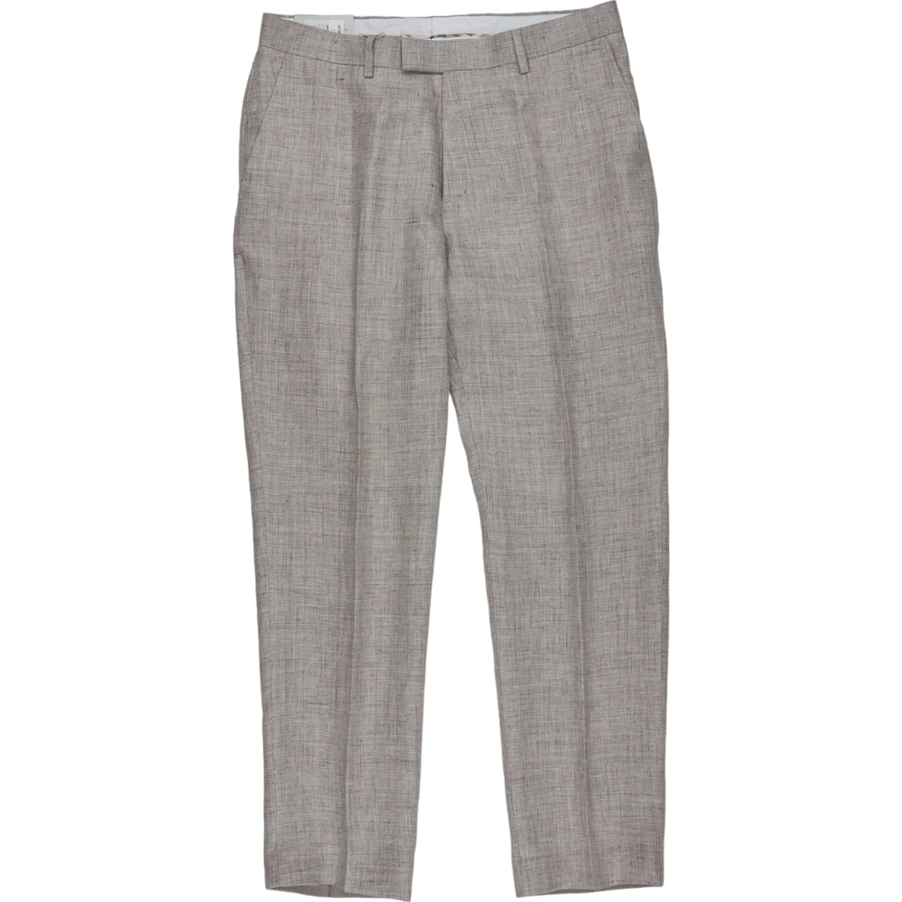 Moss Grey Regular Fit Suit Vest and Trousers