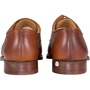 Crockett & Jones Brown Leather Oxford Shoes