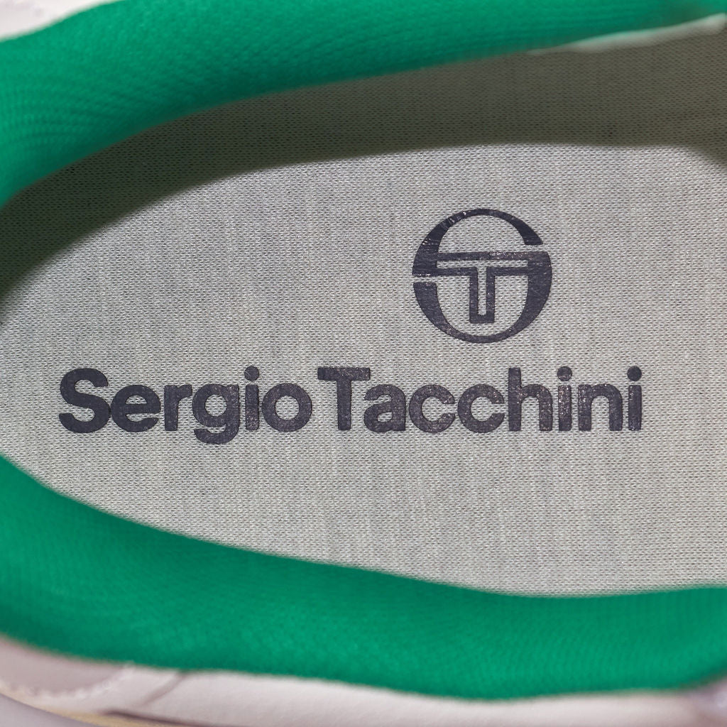 Sergio Tacchini Grey & Green Trainers