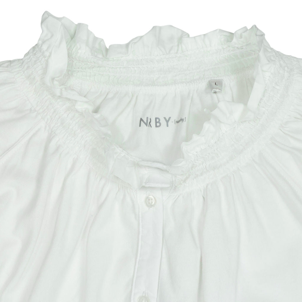 NRBY White Cotton Blouse