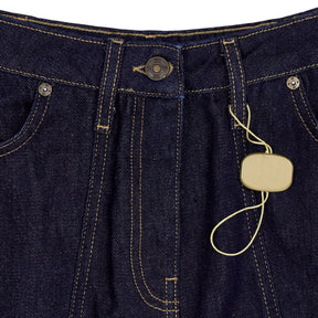 Moseley Road Blue Iris Denim Skirt