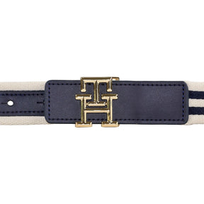 Tommy Hilfiger Navy Stripe Belt