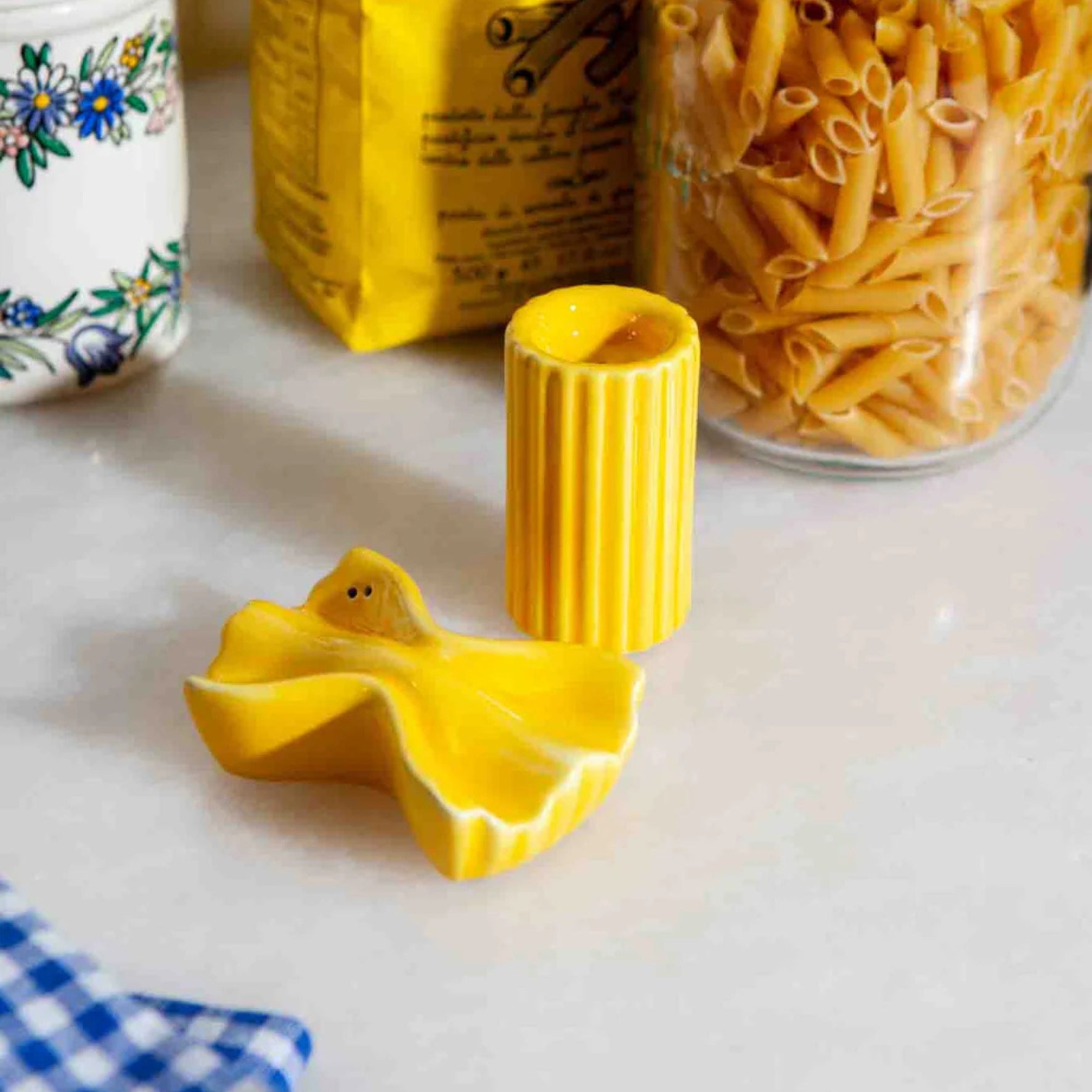 Dolce Vita Farfalle & Macaroni Salt & Pepper
