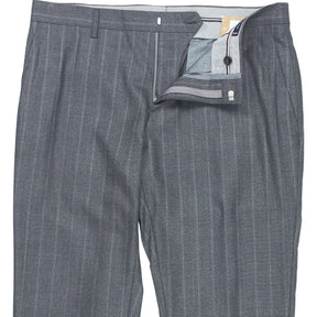 Tommy Hilfiger Grey Striped Tailored Trousers