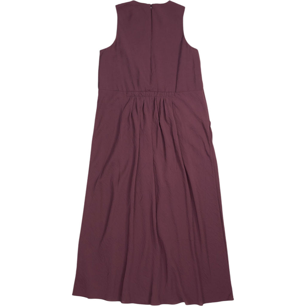 Hush Brown Sleeveless Midi Dress