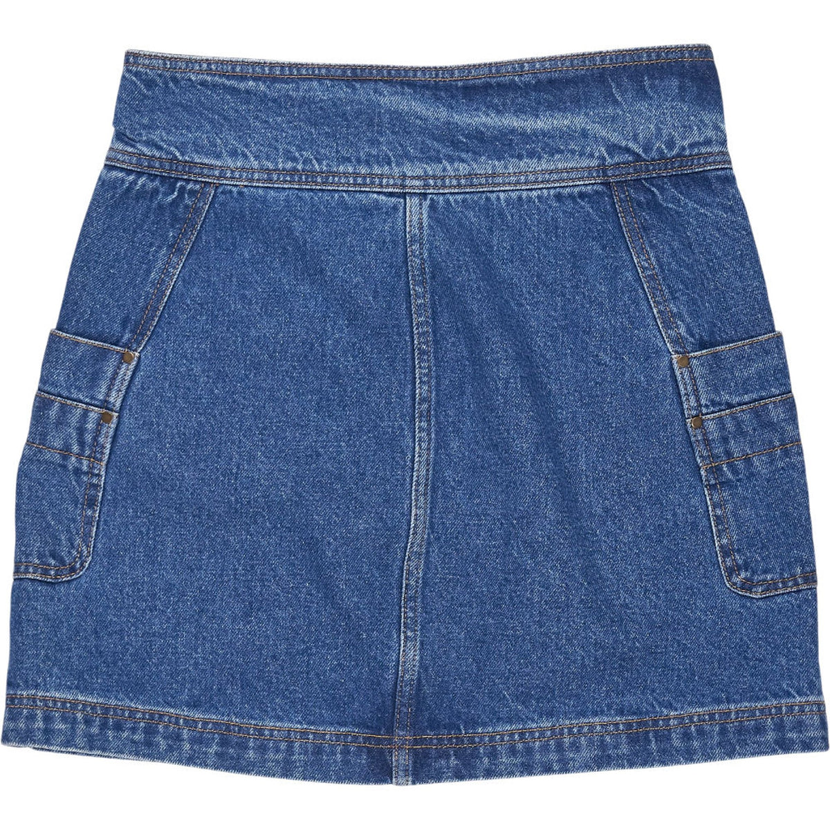 Vivere Blue Ocean Denim Skirt