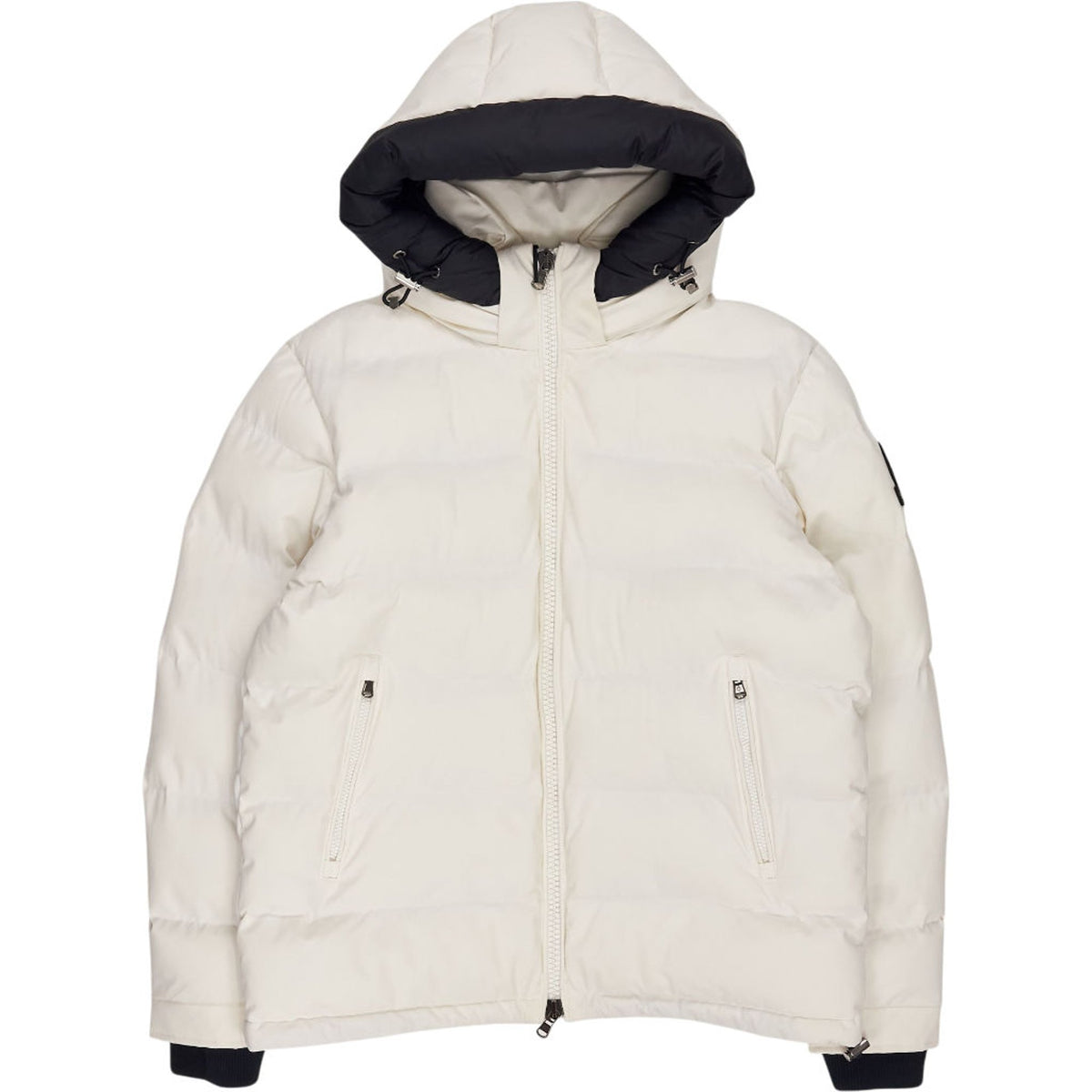 Sandbanks Banks Off-White Puffer Jacket
