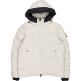 Sandbanks Banks Off-White Puffer Jacket