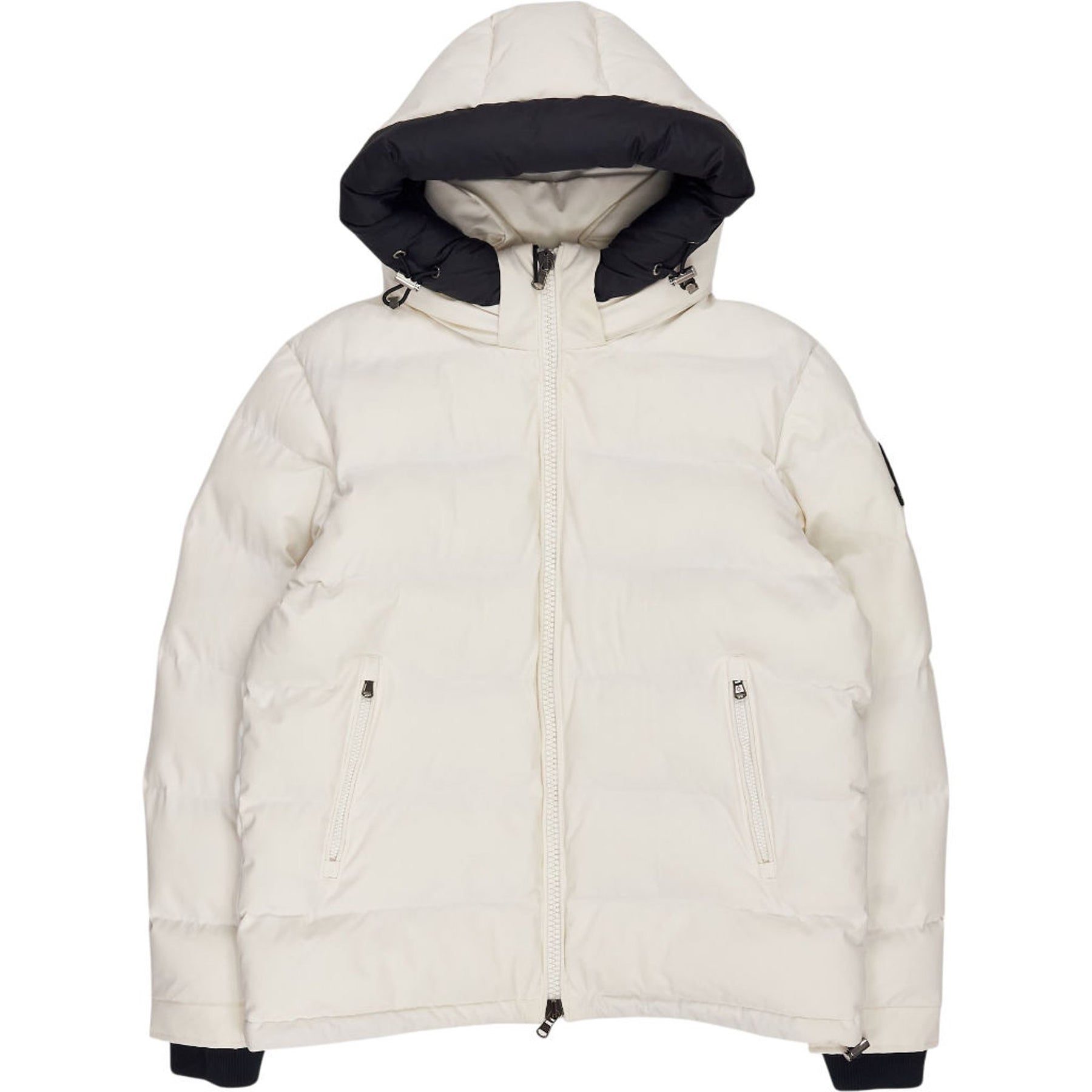 Sandbanks Banks Off-White Puffer Jacket