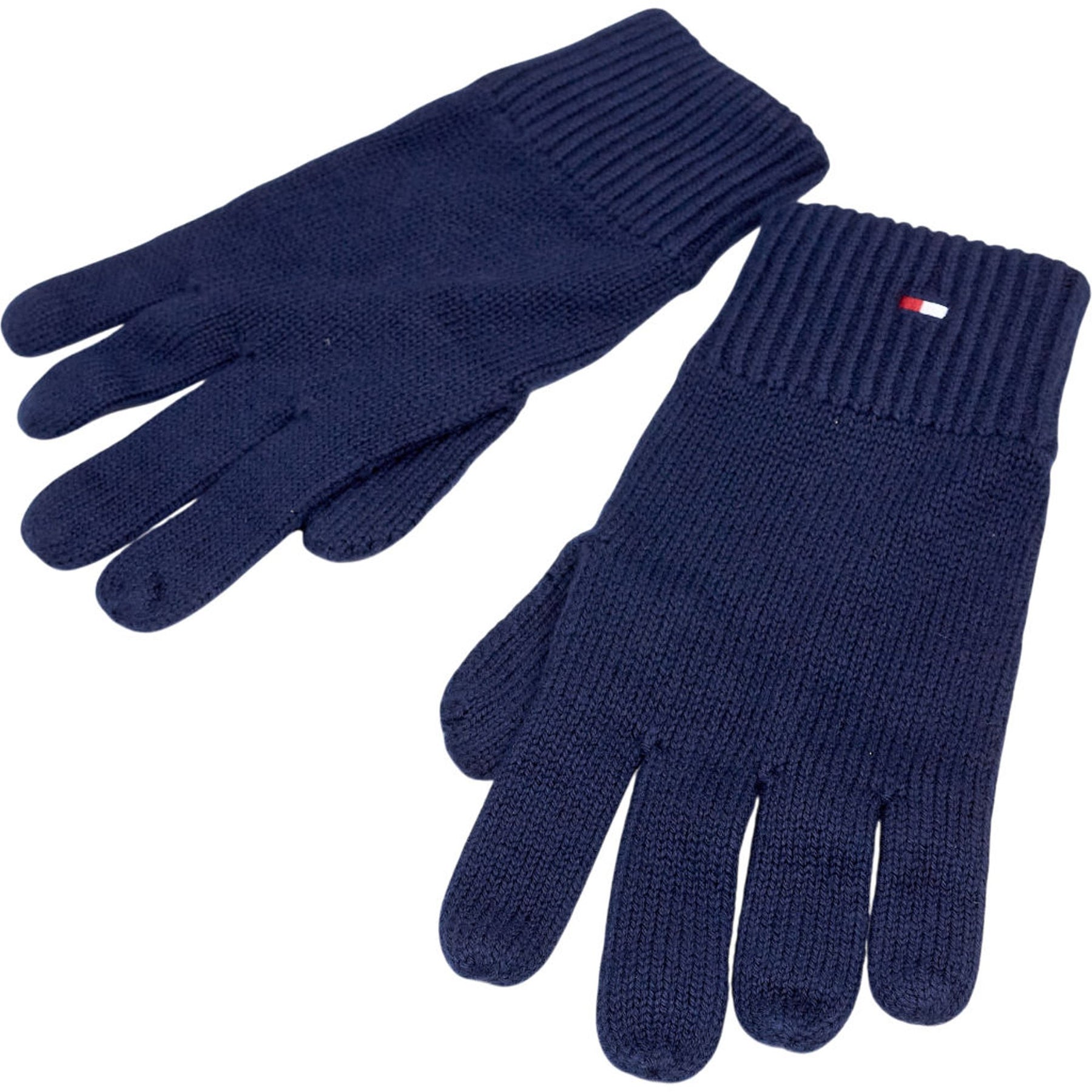 Tommy Hilfiger Navy Beanie & Gloves Set