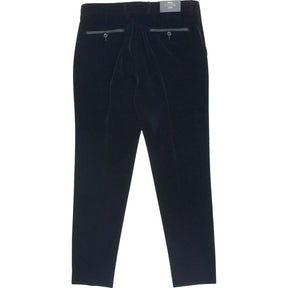 Moss Black Velvet Trousers