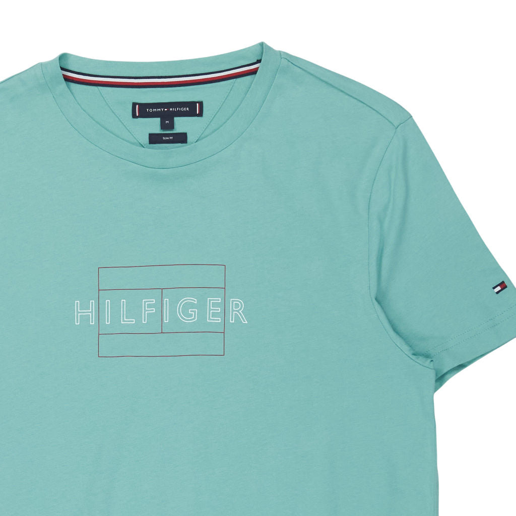 Tommy Hilfiger Green Logo T-Shirt