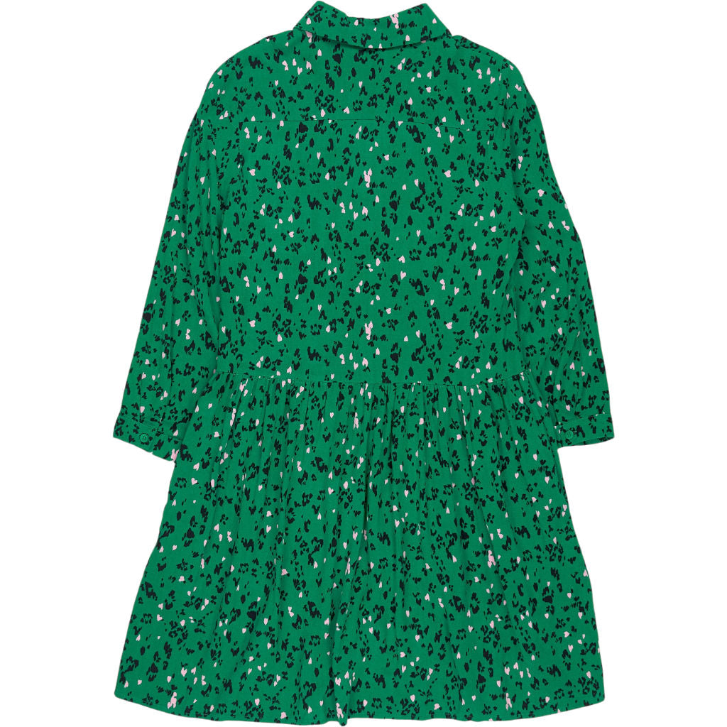Hush Green Leopard Print Dress