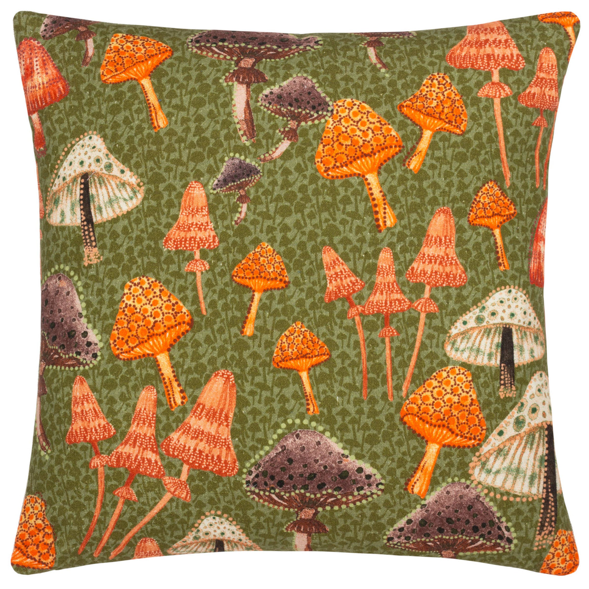 Mushroom Fields Cushion Cover