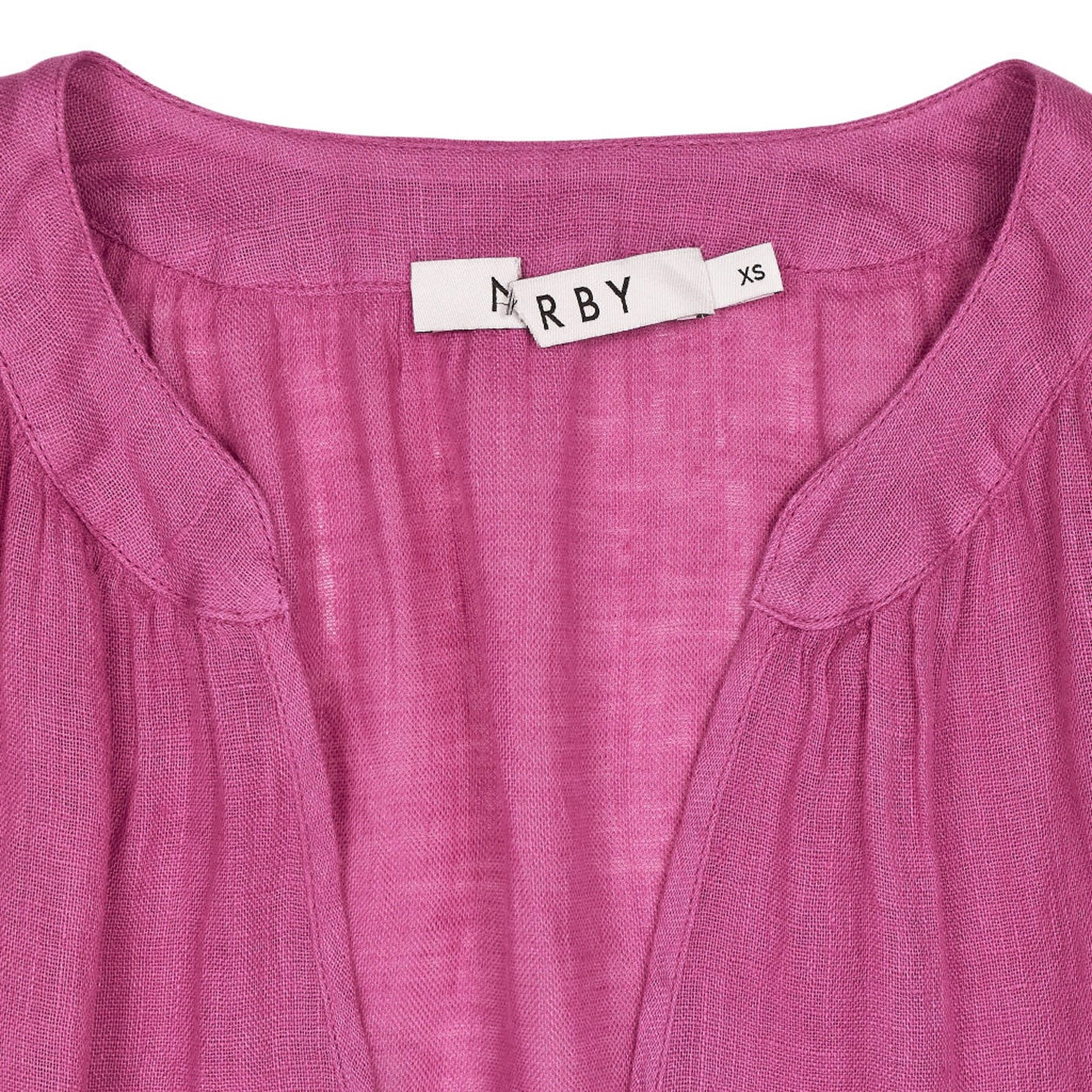 NRBY Pink Linen Dress