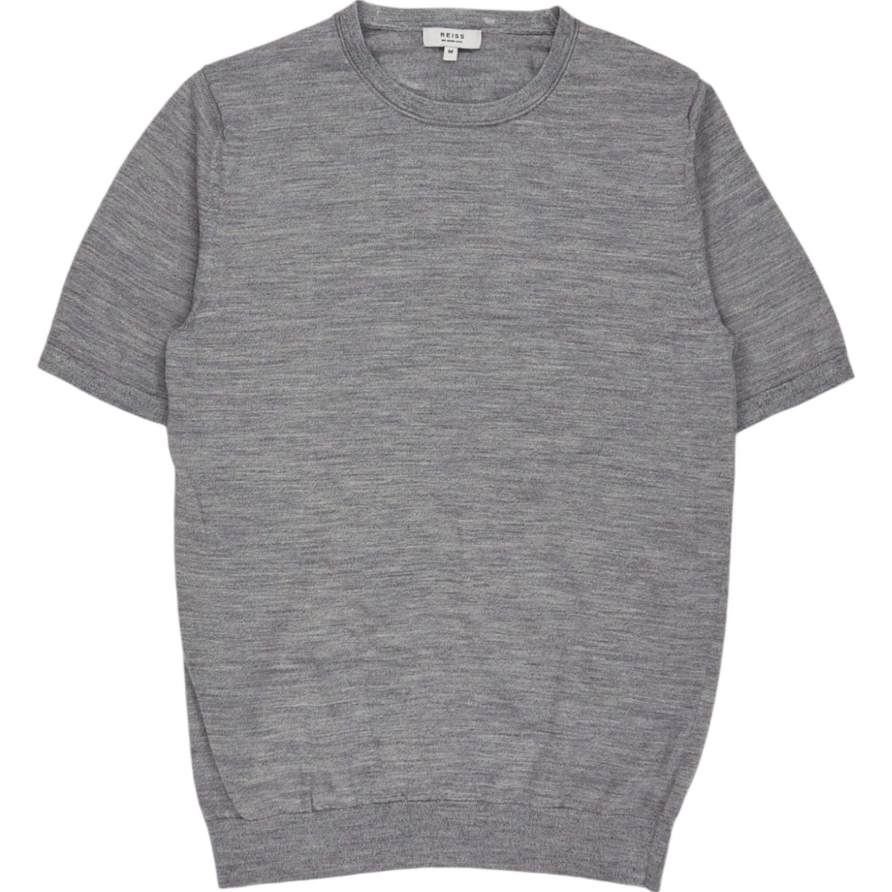 Reiss Grey Merino Wool Jumper