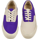YMC Purple Canvas Trainers
