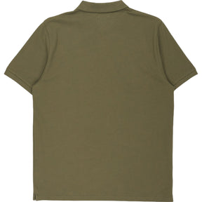 Moss Khaki Short Sleeve Polo Shirt