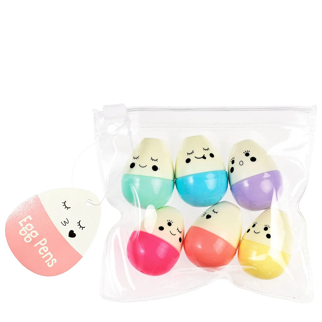 Cute Egg Pens (pack of 6)