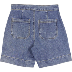 Wyse London Blue Allie Denim Shorts