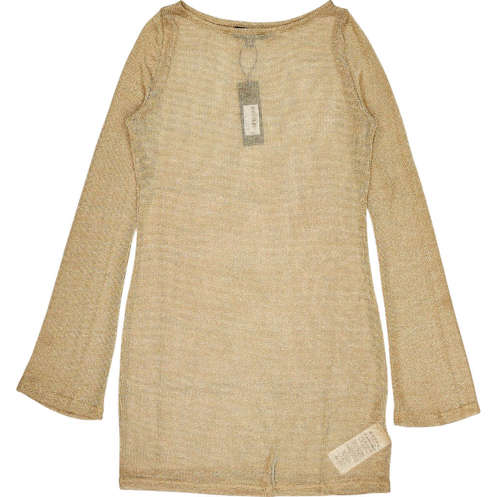 Motel Gold Sachin Chain Knit Dress