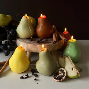 Scented Pear Candle - 3 colours