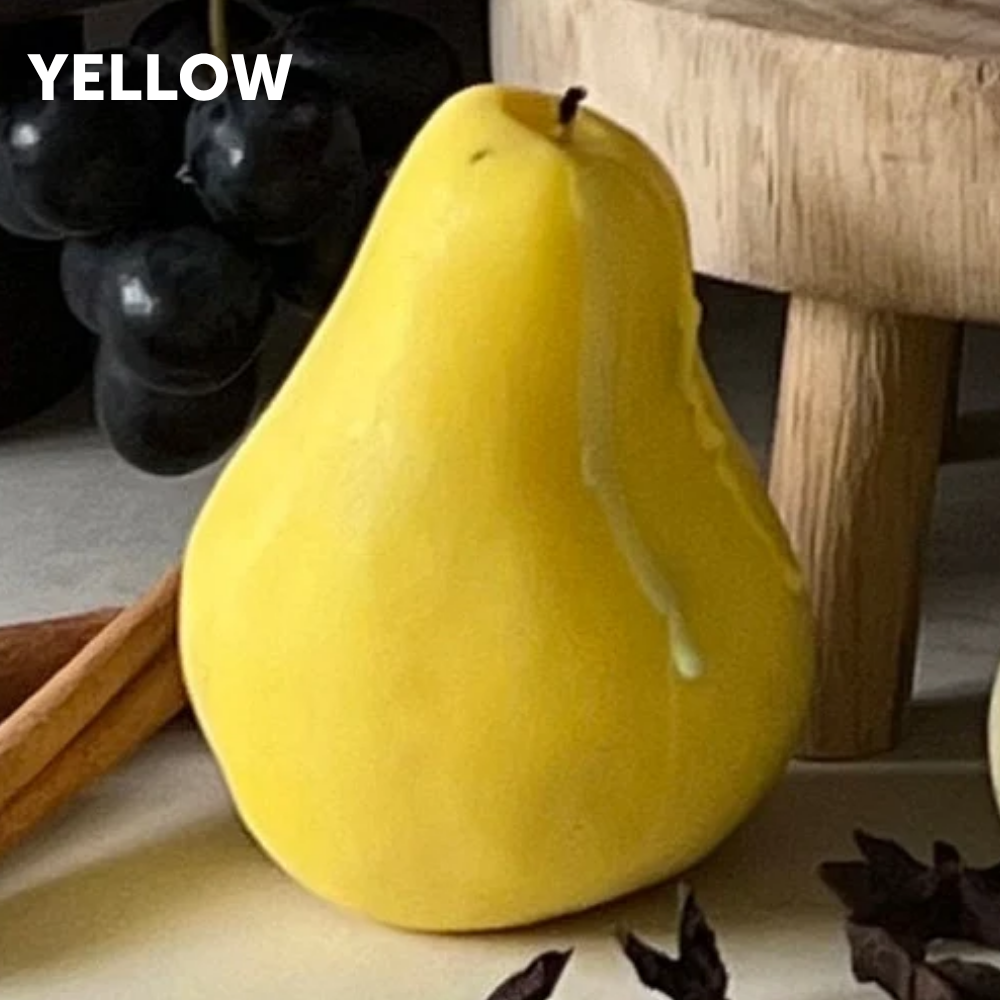 Scented Pear Candle - 3 colours