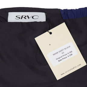 SRVC Black Miami Skirt